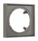 Hansgrohe-HG-Verlaengerungsrosette-eckig-22-mm-Brushed-Black-Chrome-13617340 gallery number 1
